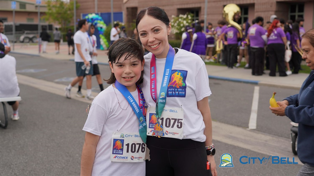 Cameron Bells Running Rise & Run with Bell: Bell 5K and Children’s 1K Run | City of Bell, CA